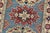Textile Kazak Runner 2’9” X 9’9” Blue Wool Tribal Hand-Knotted Oriental Rug For Sale - Image 7 of 12