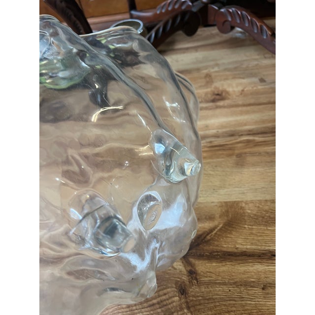 1970s 1970s Large Lucite Shell Design Decorative Bowl For Sale - Image 5 of 10