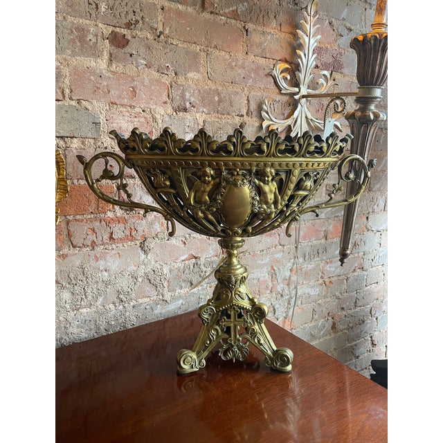 19th Century French Bronze Vase or Urn For Sale - Image 4 of 6