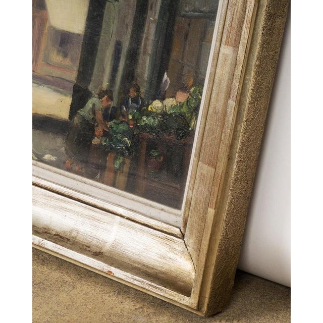 Ferdinand Jorwitz, The Little Greengrocer of Brussels, Mid-20th Century, Oil Painting For Sale - Image 6 of 10