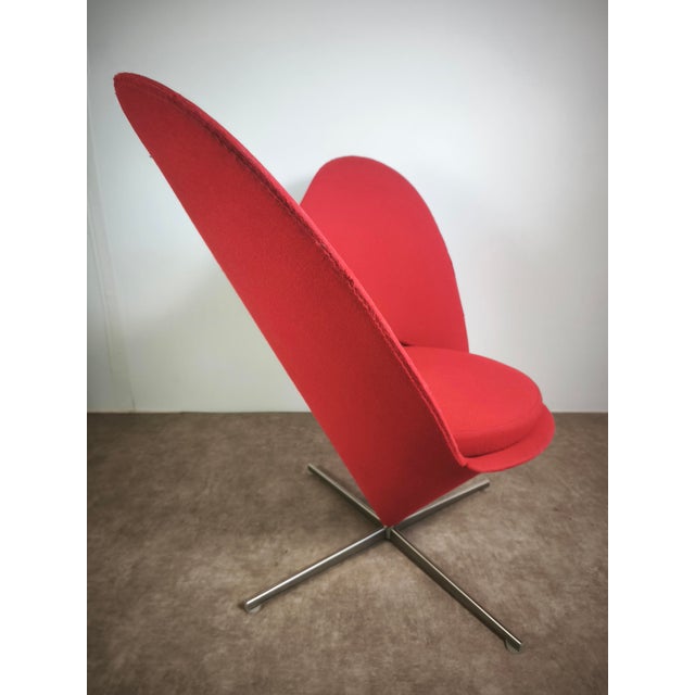 2000 - 2009 Heart Cone Armchair by Verner Panton for Vitra, 2003 For Sale - Image 5 of 9