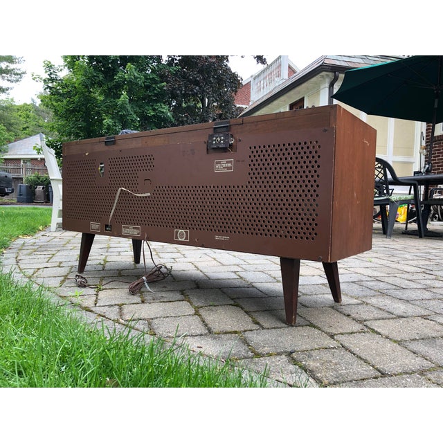 1960s Mid-Century Modern Zenith Record Player Console ...