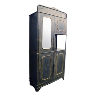 Iron Cabinet by Carlo Crespi Parabiago for Carlo Crespi Parabiago, 1940s For Sale