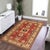 Enhance your home with this exquisite hand-knotted Super Kazak rug, crafted from fine hand-spun wool and dyed with all-...