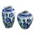 Chinese Porcelain Hand Painted Vases - A Pair For Sale
