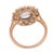 Early 20th Century Victorian Gia 2.25 Carat Rose Cut Diamond 18k Rose Gold Cluster Ring, Size 8.25 For Sale In Los Angeles - Image 6 of 6