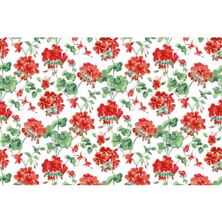 Cottage Grove Geranium Fabric by the Yard For Sale