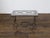 Mid-Century Modern Midcentury Italian Wrought-Iron Coffee Table with Tile Top and Scrolling Base For Sale - Image 3 of 11