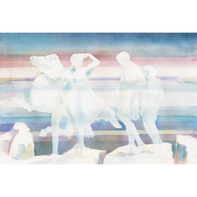 Baby Blue 'Aegean Dream', Caroline Buchanan; 1982 For Sale - Image 8 of 8