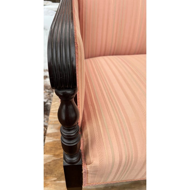 Peach Rosewood Sofa Circa 1840 For Sale - Image 8 of 10