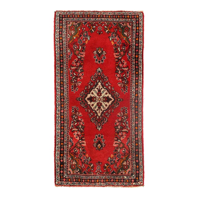 Pasargad DC Antique Small Sarouk Rug For Sale