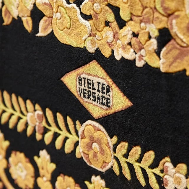 Versace Collection Rug, 1980s For Sale - Image 9 of 18