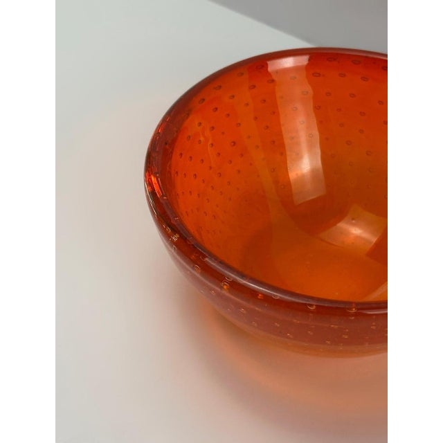 Murano Bullicante Glass Bowl by Gino Cenedese, 1960s For Sale - Image 4 of 10