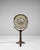 20th Century Czech Republic Aged Brass and Bronze Oversized Studio Spotlight Lamp On A Tripod Stand For Sale - Image 4 of 10