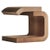 Not Yet Made - Made To Order Platane Modular Side Table in Plane Tree Wood by Mono Editions For Sale - Image 5 of 5
