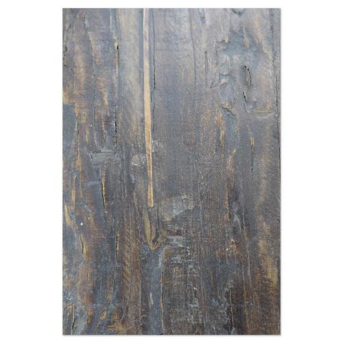 Showcase Cabinet in Patinated Solid Wood For Sale - Image 9 of 10