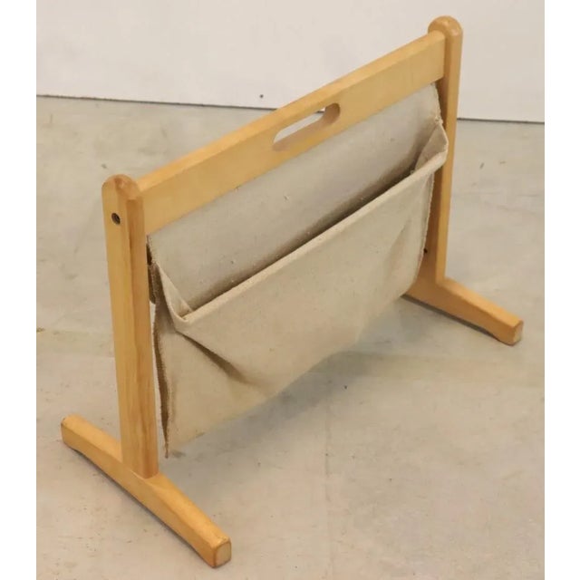 Vintage Furbo Magazine Rack in Oak from BRDR For Sale - Image 8 of 10