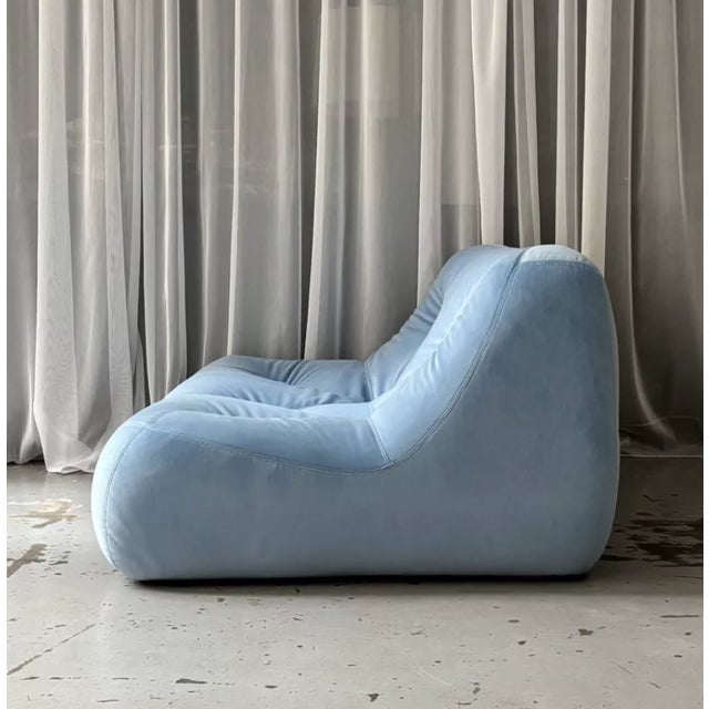 Kali Blue 2-Seater Sofa by Michel Ducaroy for Ligne Roset, 1980 For Sale - Image 6 of 10