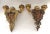 Wood 19thc French Louis XV Carved & Gilt Wood Putto/ Cherub Double Wall Sconces Electrified a - Pair For Sale - Image 7 of 13