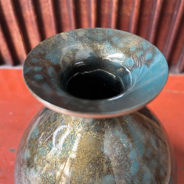 Contemporary Copper Ikebana Flower Vase, Japan, 1980s For Sale - Image 3 of 13
