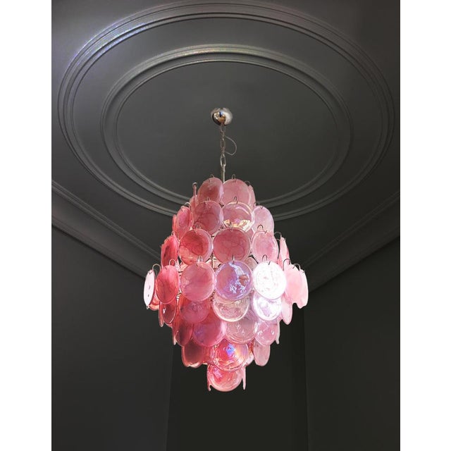 Vintage Italian Murano Chandeliers, 2000s, Set of 2 For Sale - Image 10 of 17