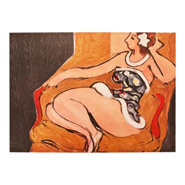 1946 After Henri Matisse "Seated Dancer", First Edition Period Parisian Lithograph For Sale