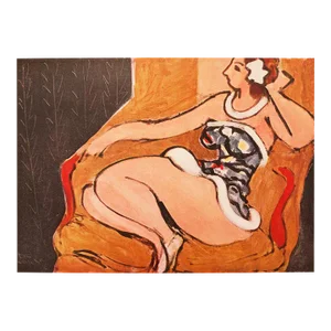 1946 After Henri Matisse "Seated Dancer", First Edition Period Parisian Lithograph