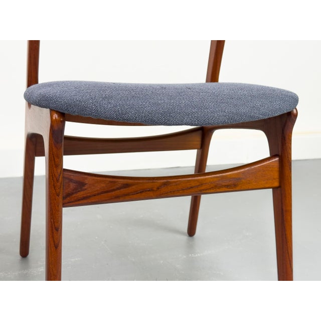 Danish Teak Dining Chairs by Erik Buch for Chr. Christensens Møbelfabrik, 1960s, Set of 6 For Sale - Image 10 of 18