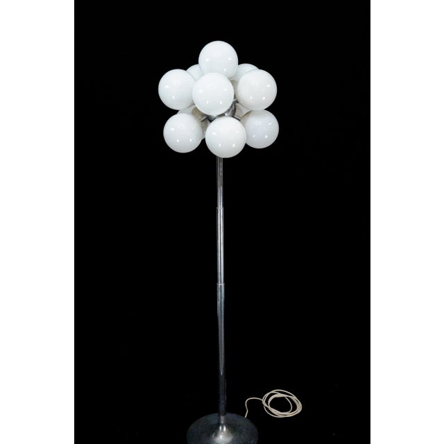 Vintage Italian Space Age Floor Lamp by Reggiani, 1960s For Sale - Image 6 of 12