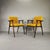 Armchairs in Rosewood and Yellow Velvet by Franco Albini for Poggi, Set of 2, in Restored conditions. Designed 1950 to...