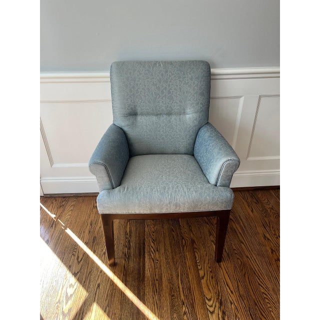 Wood Thom Filicia for Baker Arm Chairs For Sale - Image 7 of 9