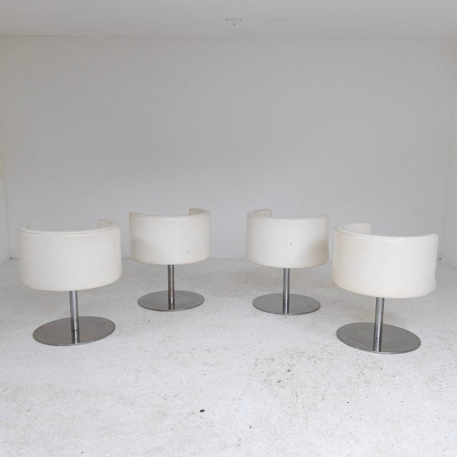 1980s Cidonio Armchairs by Antonia Astori, 1980s, Set of 4 For Sale - Image 5 of 7