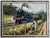 Industrial Framed Train “The Flying Scotsman” Needlepoint. For Sale - Image 3 of 4