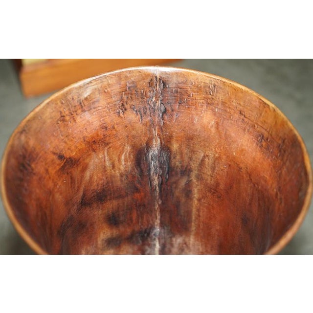 Vintage Coppered and Bronzed Cyclindrical Umbrella Stand For Sale - Image 6 of 8