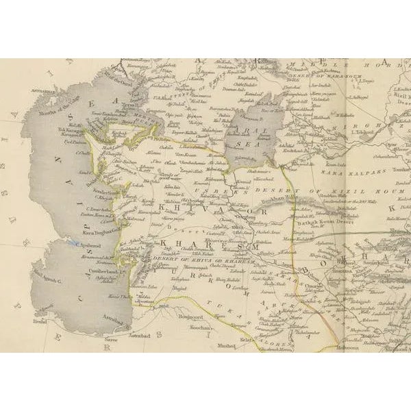 The map of Independent Tartary is part of the collection by John Tallis & Company, which were unique for their elaborate...
