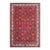 Retro Persian Tabriz Red/Beige Wool Rug - 9'11'' X 13'2'' For Sale