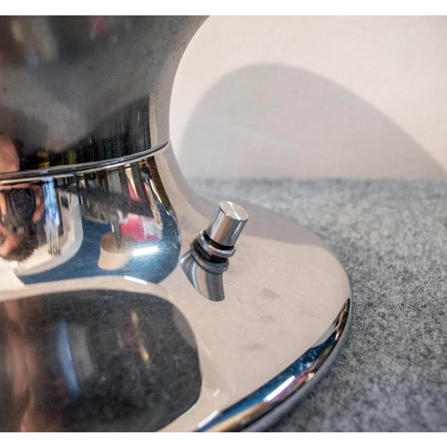 Metal Dimmable Table Lamp from Selenova, 1970s For Sale - Image 7 of 9