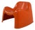 Orange Toga Chair by Sergio Mazza for Artemide, 1960s For Sale
