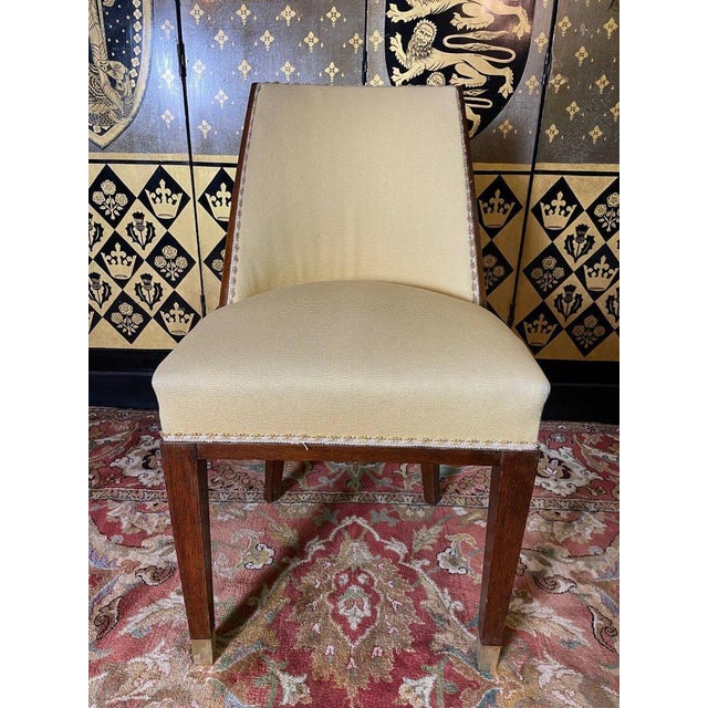 Art Deco Gondola Chairs, Set of 4 For Sale - Image 9 of 13