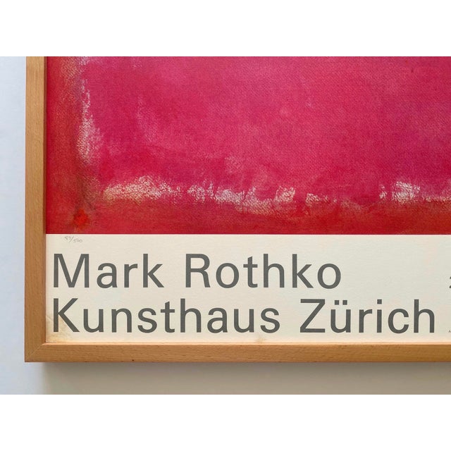 Mark Rothko Vintage 1971 Limited Edition Mid Century