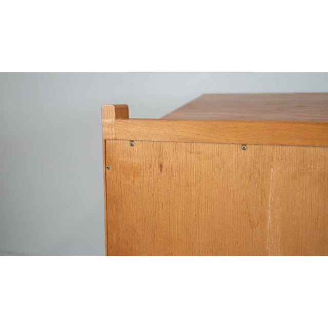 Vintage Charles Webb White Oak Mirror For Sale - Image 17 of 18