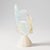 Mid-Century Modern White Opaline Glass Fish Figurine from Murano, 1960s For Sale - Image 3 of 11