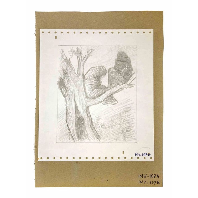 On the three is an original Contemporary artwork realized in 1970 ca. by the Italian Contemporary artist Leo Guida (1992 -...