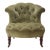 French Napoleon III Boudoir Chair, C. 1860 For Sale