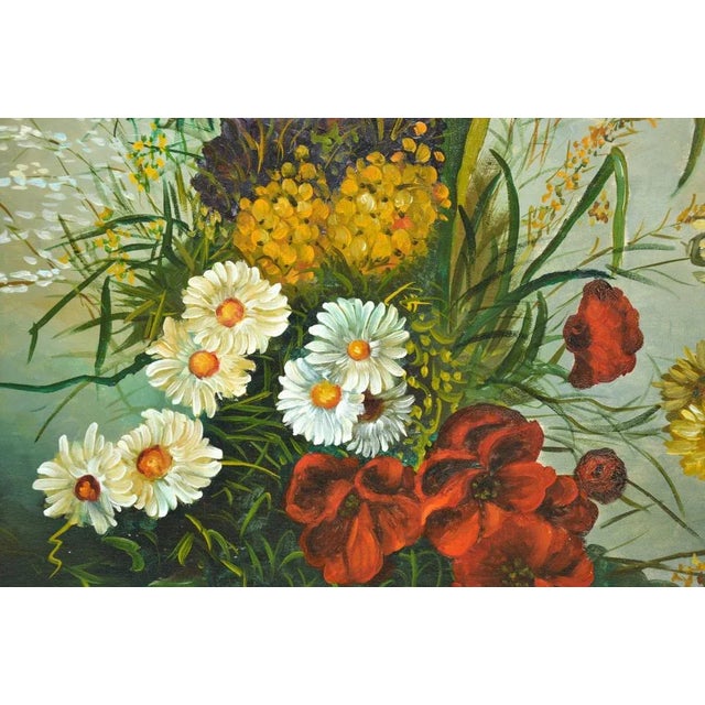 Still Life, 1960s, Oil on Canvas For Sale - Image 7 of 9
