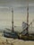 Blue Jorge Aguilar-Agon, Large Seascape, Oil Painting For Sale - Image 8 of 13