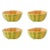 Bordallo Pinheiro Pumpkin Bowls, 41 oz, Set of 4 For Sale