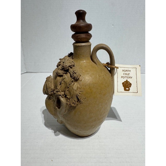 Vintage Sandy Cole Face Jug For Sale - Image 4 of 13