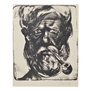 Albert Goltjakov, The Sea Wolf, 1960s, Screen Print For Sale