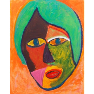 'Camille 4' by Anthony McNaught, 2020 Fauve Figural of Young Woman, California Post Impressionist Oil For Sale